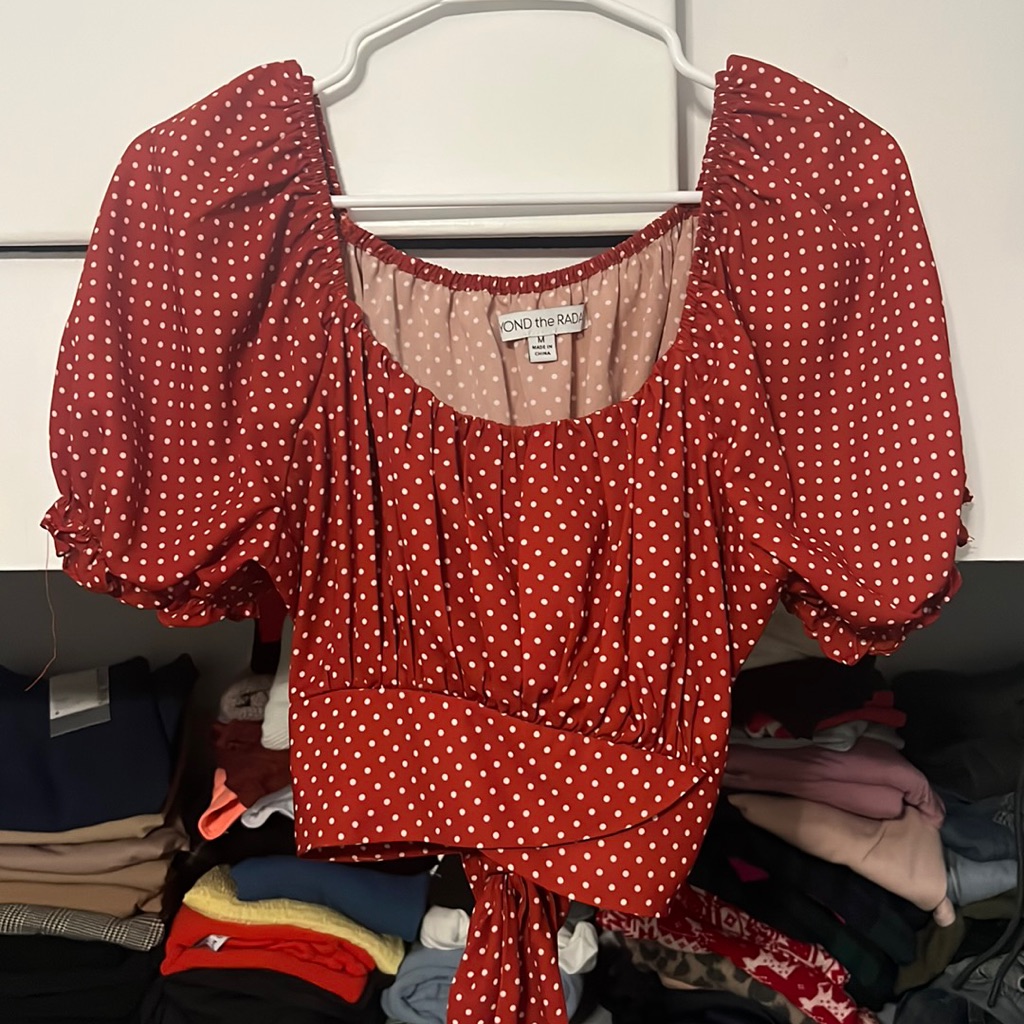 Rustic Orange Blouse